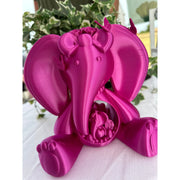 Mama Elephant - 3D Printed 3D Printed Pink  