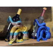 Octopus Wine Bottle Holder 3D Printed   
