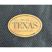 Texas Leather Patch Hat Leather Patch - Hats Texas Lone Star State - Oval  