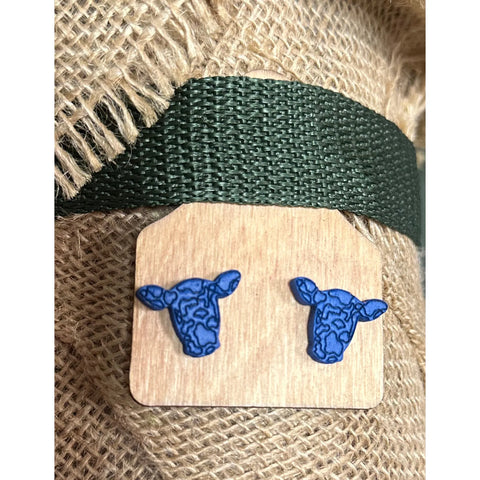 Cow Earrings Animal Earrings   