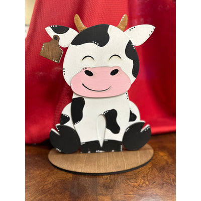 Sitting Cow Cow Table decor   