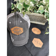 Texas Leather Patch Hat Leather Patch - Hats   