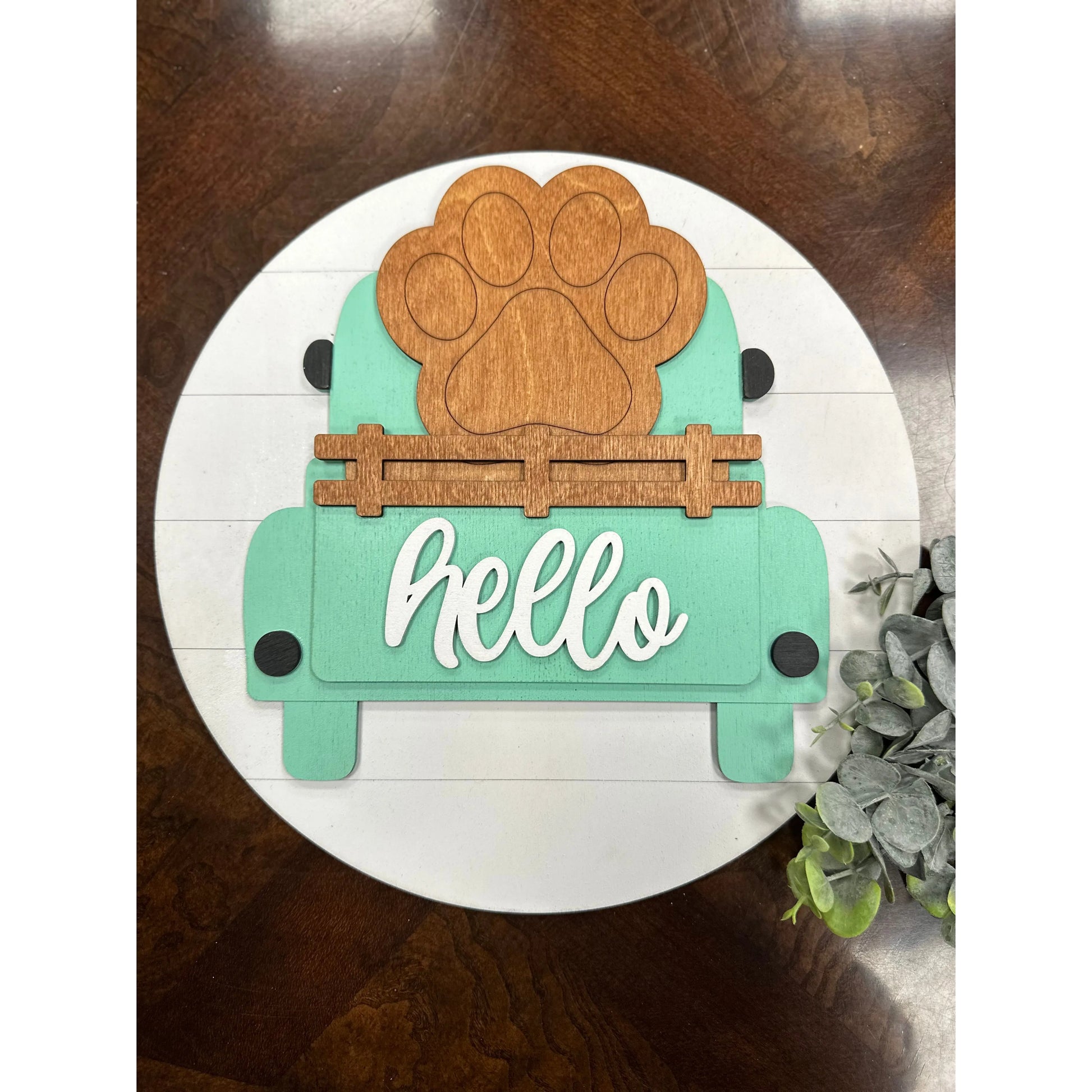 Hello - Welcome Interchangeable Door Hanger Wall Decor   