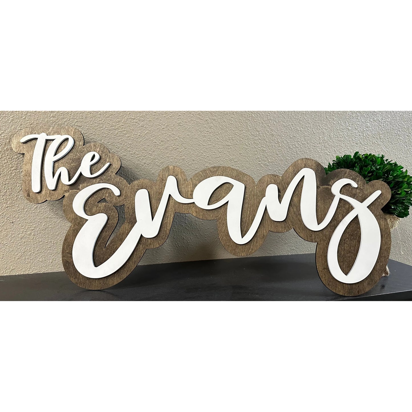 Custom Name Signs Wall Decor The Blanks : Large  