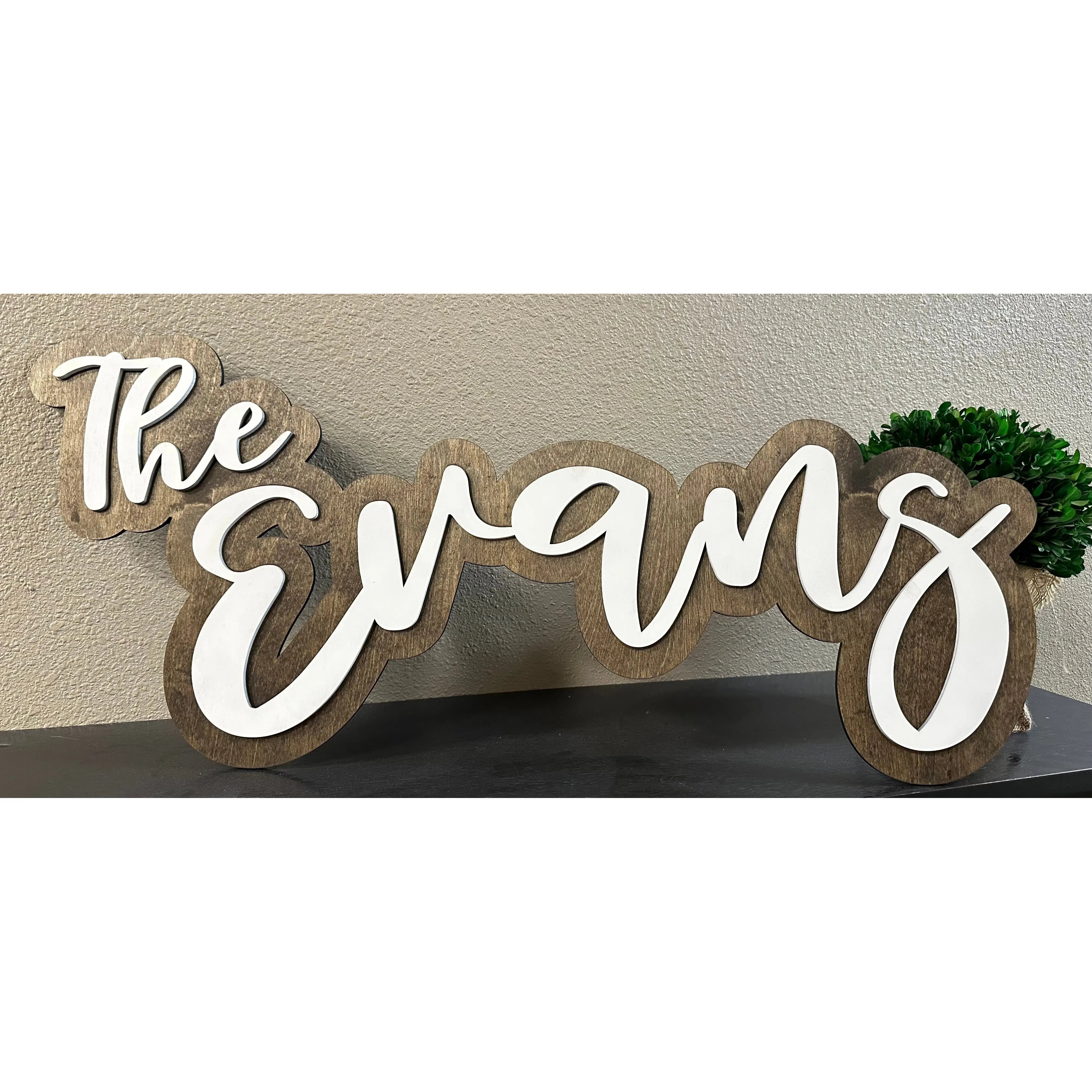 Custom Name Signs Wall Decor The Blanks : Large  