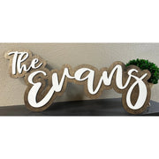 Custom Name Signs Wall Decor The Blanks : Large  