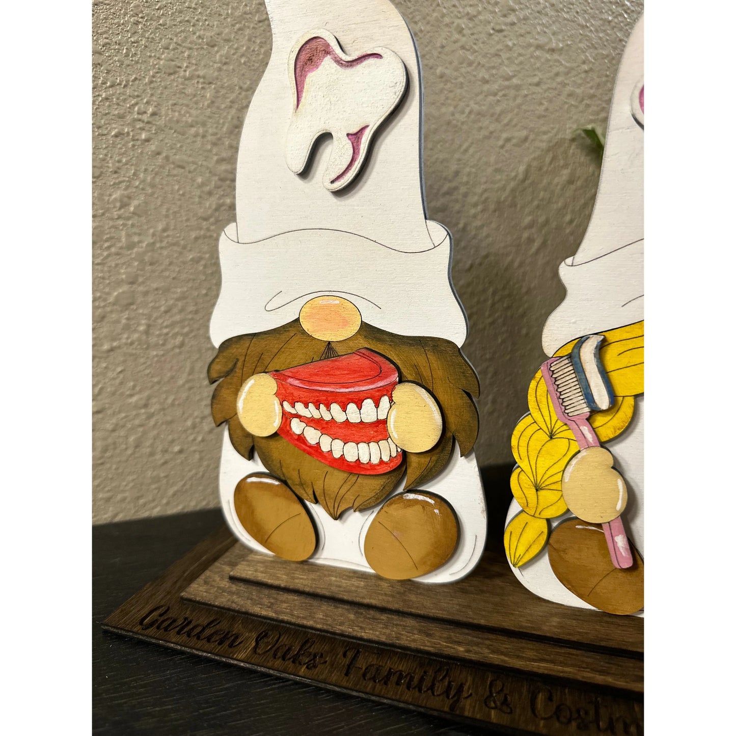 Dentist Gnomes Table decor   