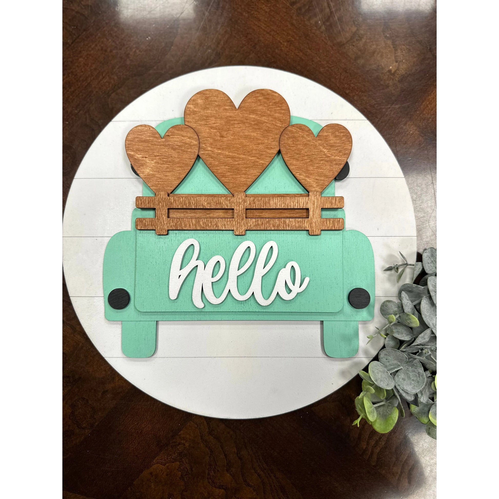 Hello - Welcome Interchangeable Door Hanger Wall Decor   