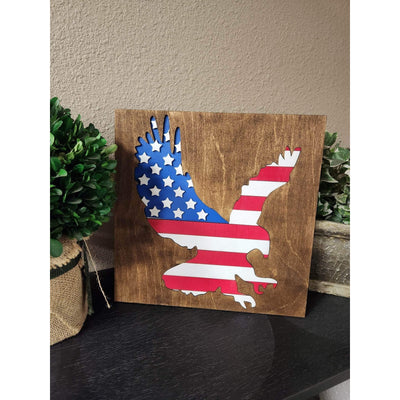 Patriotic Eagle Patriotic Wall Decor   