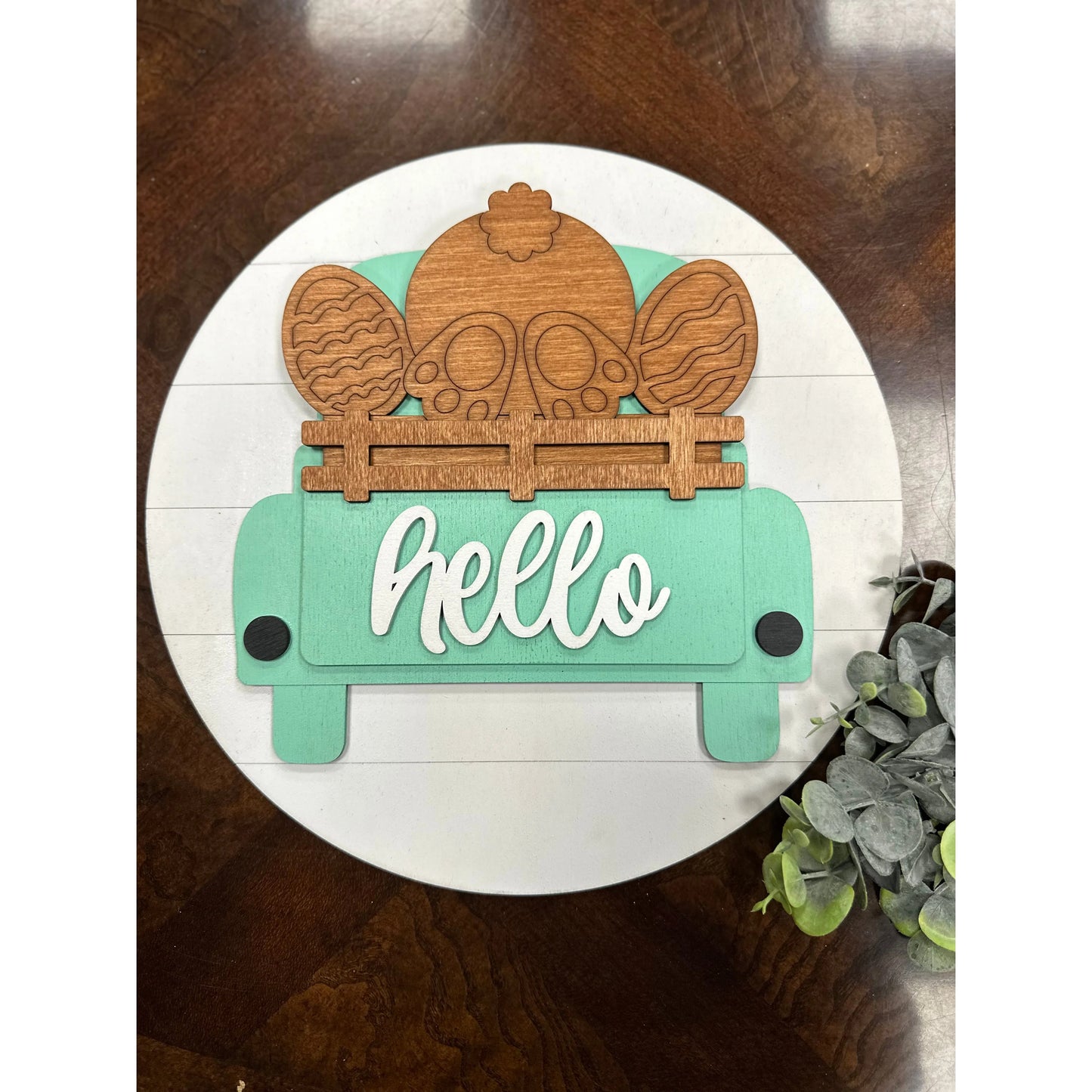 Hello - Welcome Interchangeable Door Hanger Wall Decor   