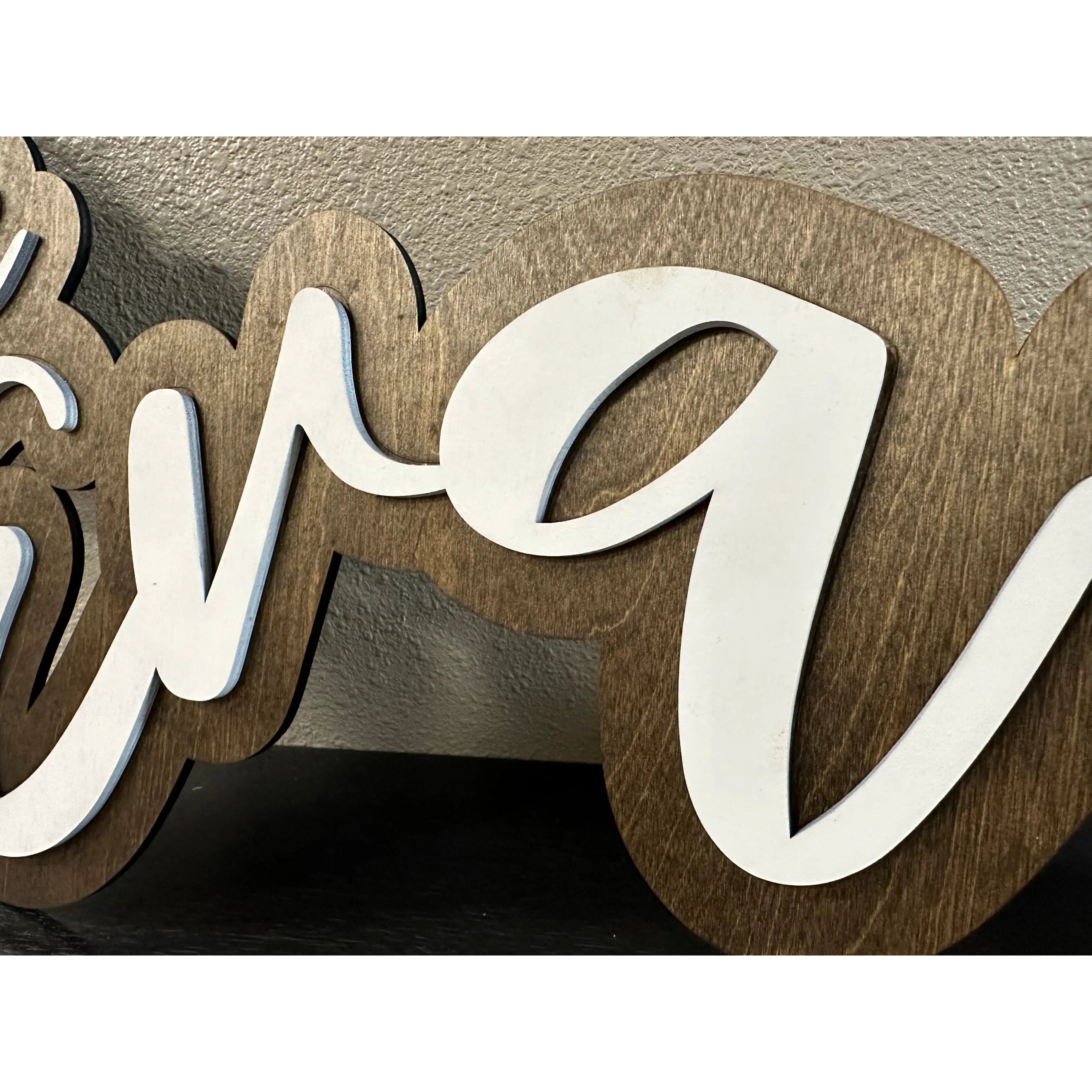 Custom Name Signs Wall Decor   