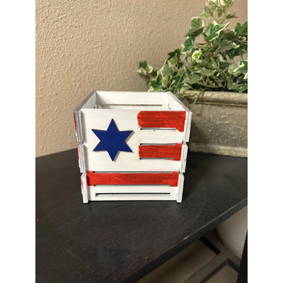 Patriotic Decorative Candle Holder Candle Holder Large  