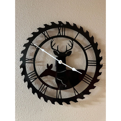 Metal Art Clocks Clocks Deer  