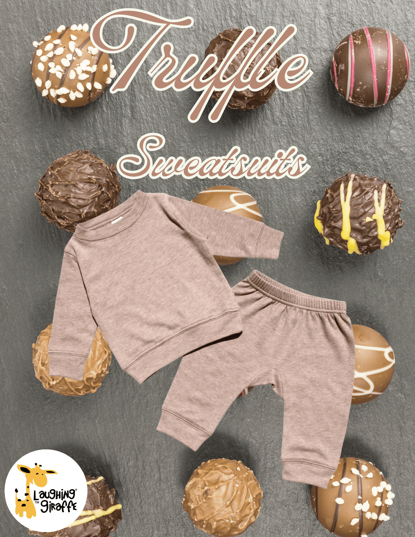 Infant Baby Sweatsuit Set - Pant & Pullover Tracksuit Unisex - Nifty Decor & More
