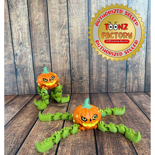 Jack the Flexi Pumpkin - Nifty Decor & More