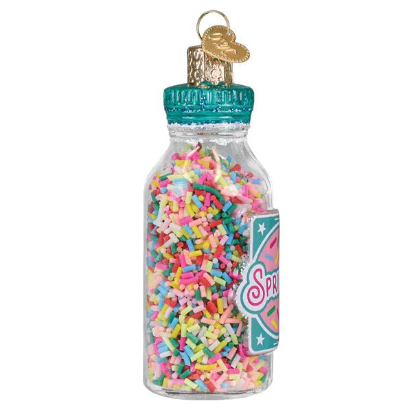 Jar Of Sprinkles Ornament - Nifty Decor & More