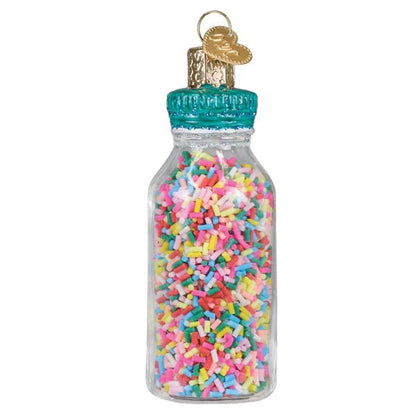 Jar Of Sprinkles Ornament - Nifty Decor & More