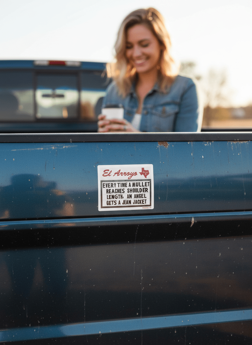 Jean Jacket - Sticker - Nifty Decor & More