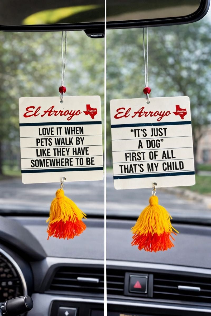 Just A Dog - Marquee Car Freshener (2 Pack) - Nifty Decor & More