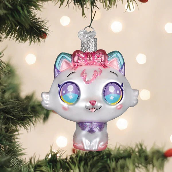Kawaii Cat Ornament - Nifty Decor & More