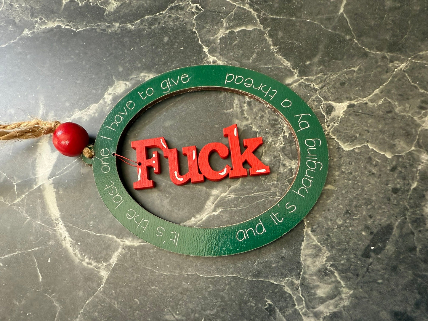 Last One Ornament Christmas Ornament