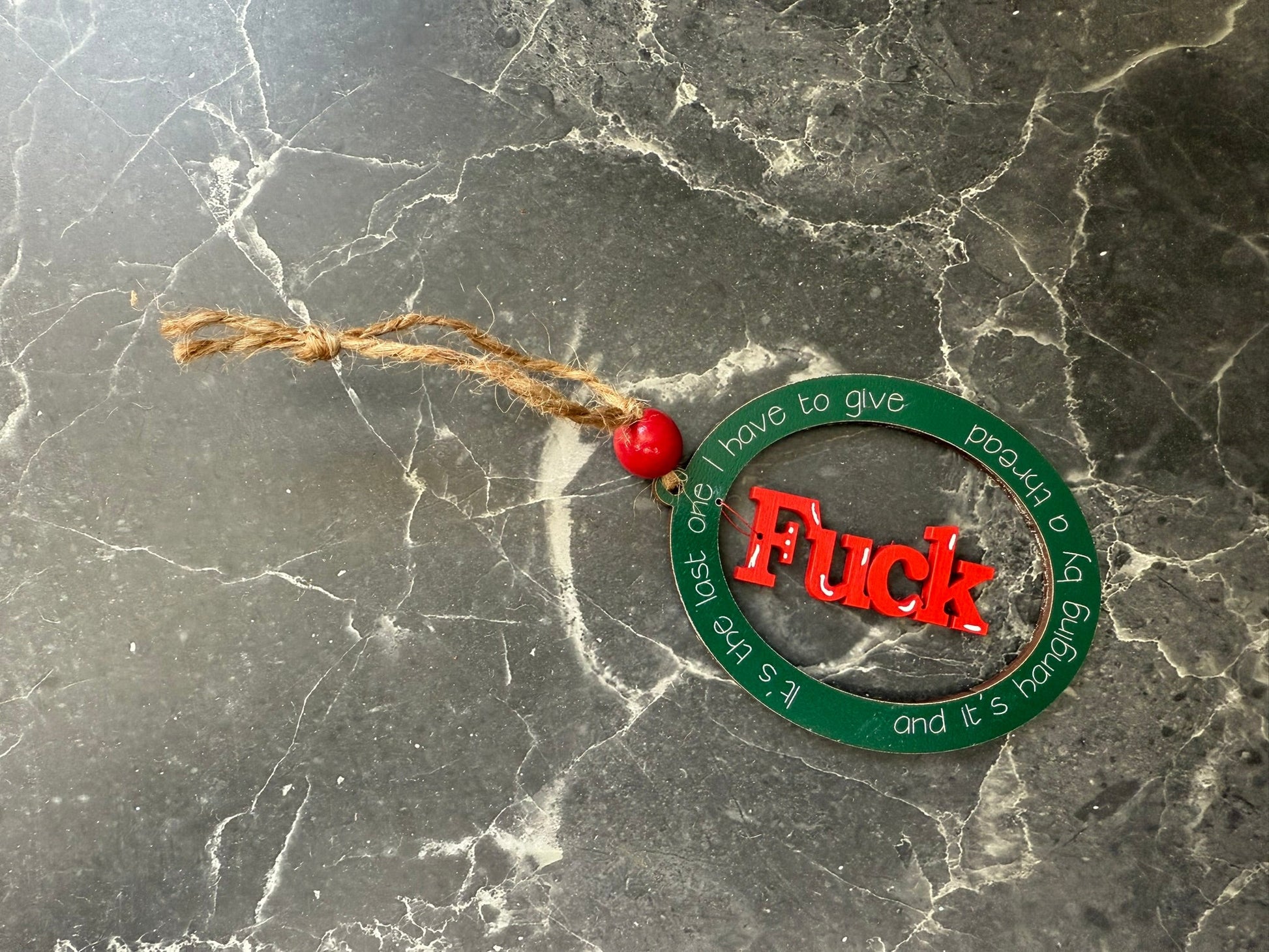Last One Ornament Christmas Ornament