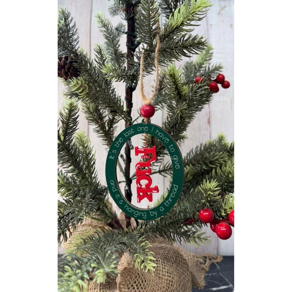 Last One Ornament - Nifty Decor & More
