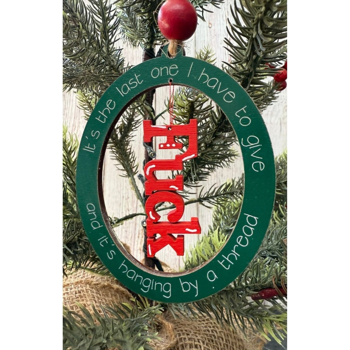 Last One Ornament - Nifty Decor & More