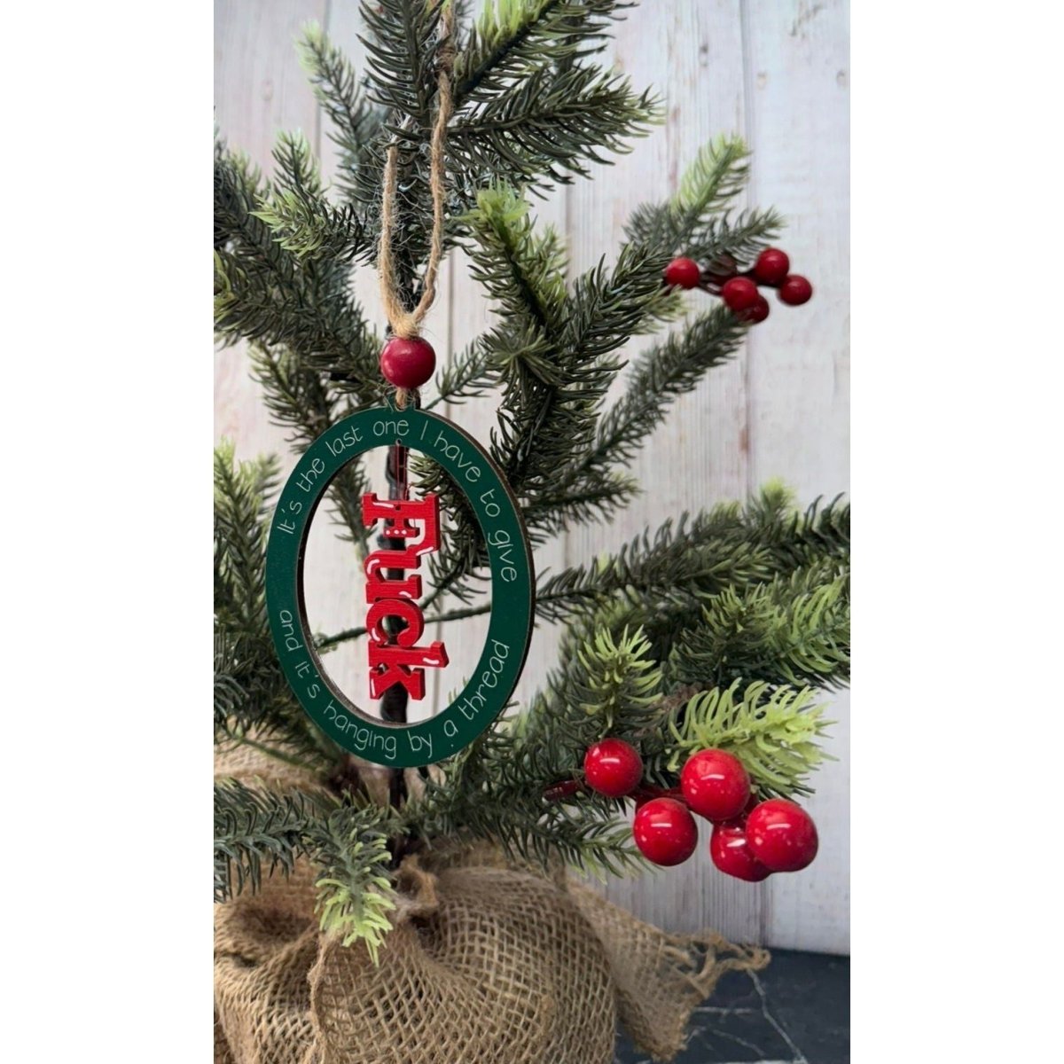 Last One Ornament - Nifty Decor & More