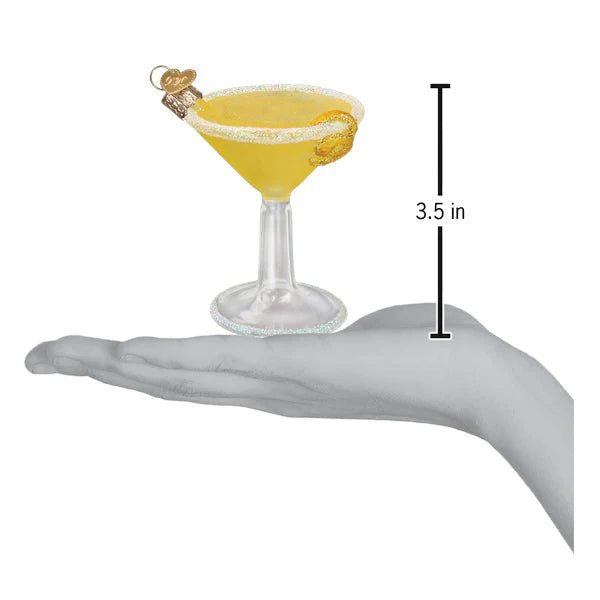 Lemon Drop Martini Ornament - Nifty Decor & More