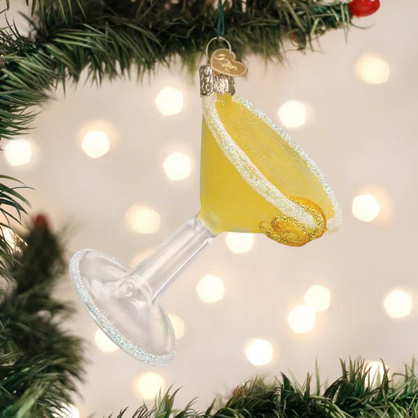 Lemon Drop Martini Ornament - Nifty Decor & More
