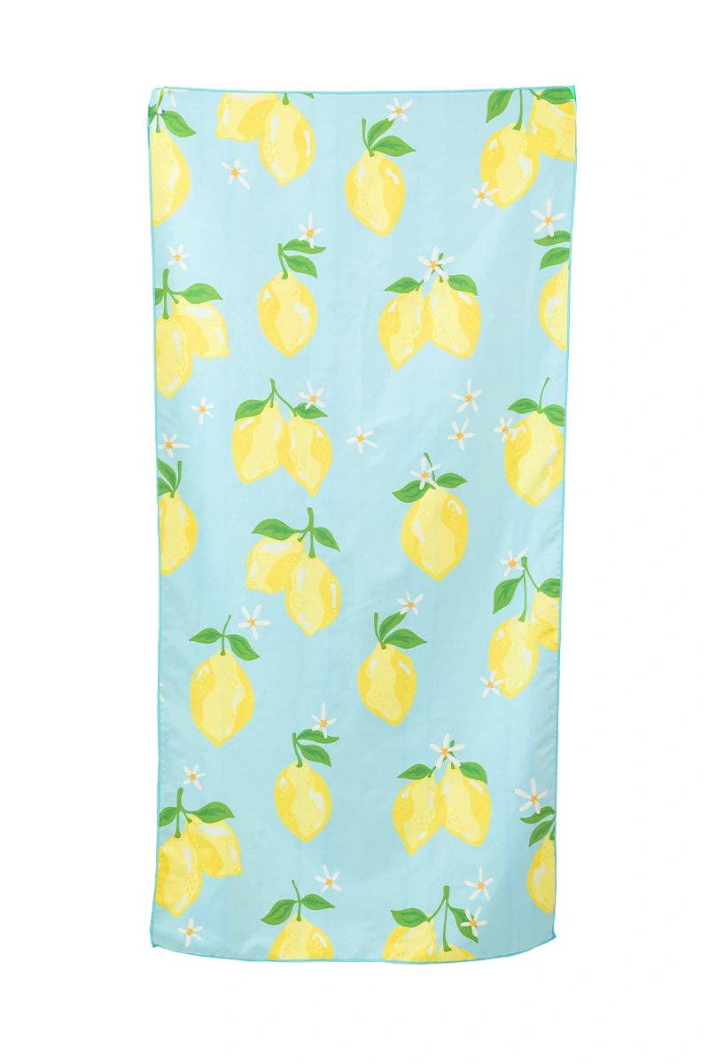 Lemons Beach Towel - Nifty Decor & More
