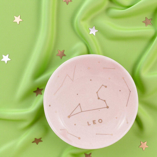Leo Zodiac Jewelry Dish - (July 23-Aug 22) Ring Dishes & Trays