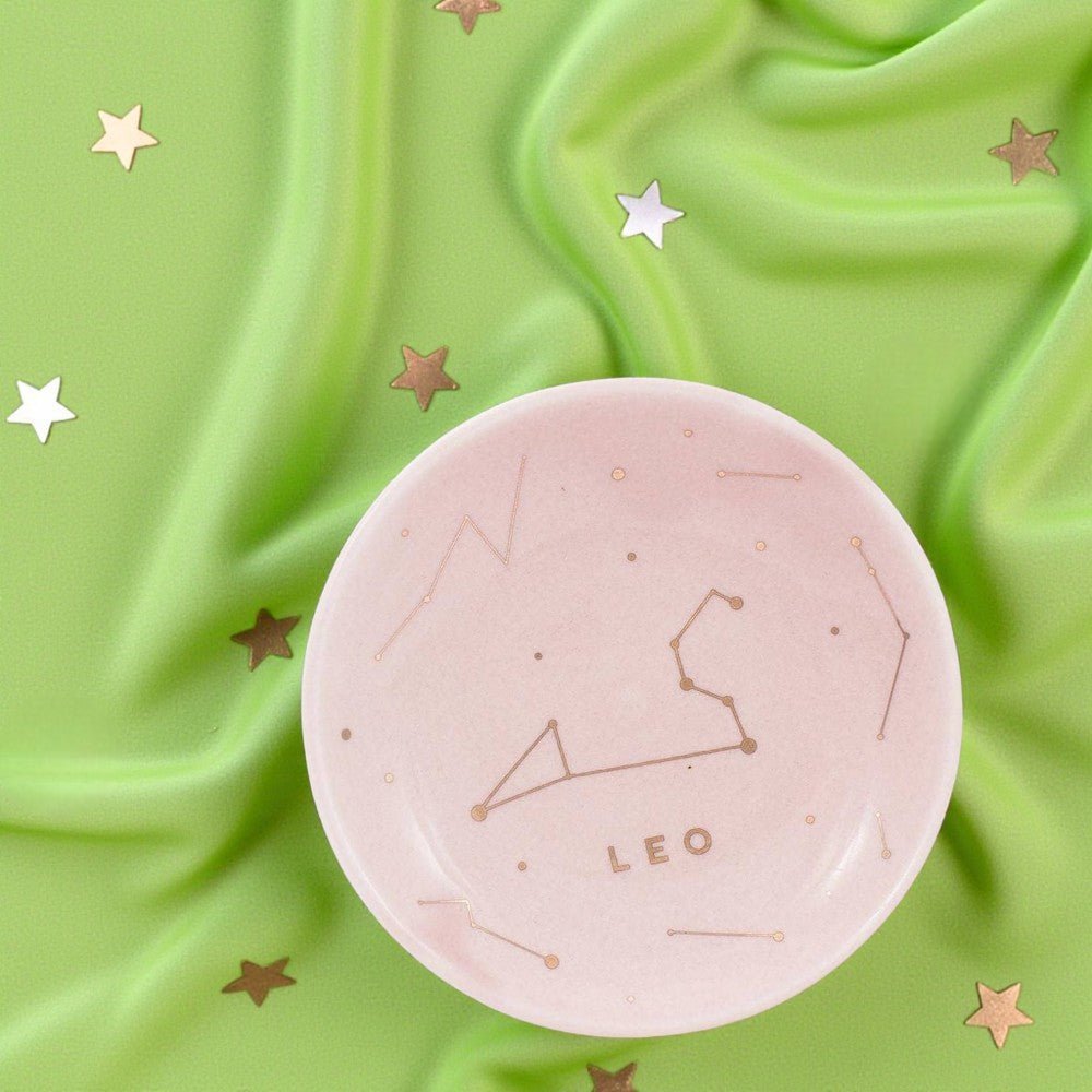 Leo Zodiac Jewelry Dish - (July 23 - Aug 22) - Nifty Decor & More