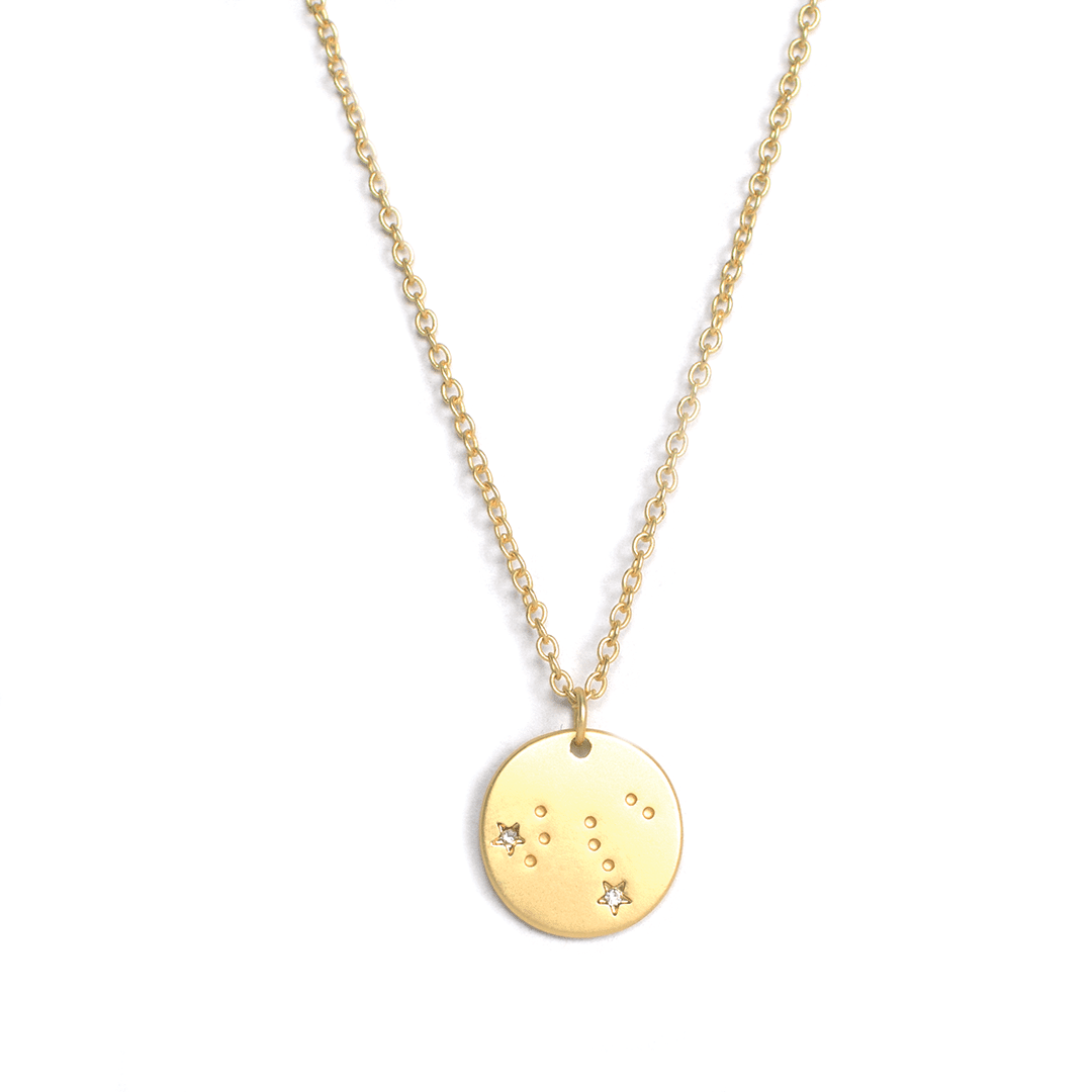 LEO Zodiac Necklace - Gold - (July 23 - Aug 22) - Nifty Decor & More