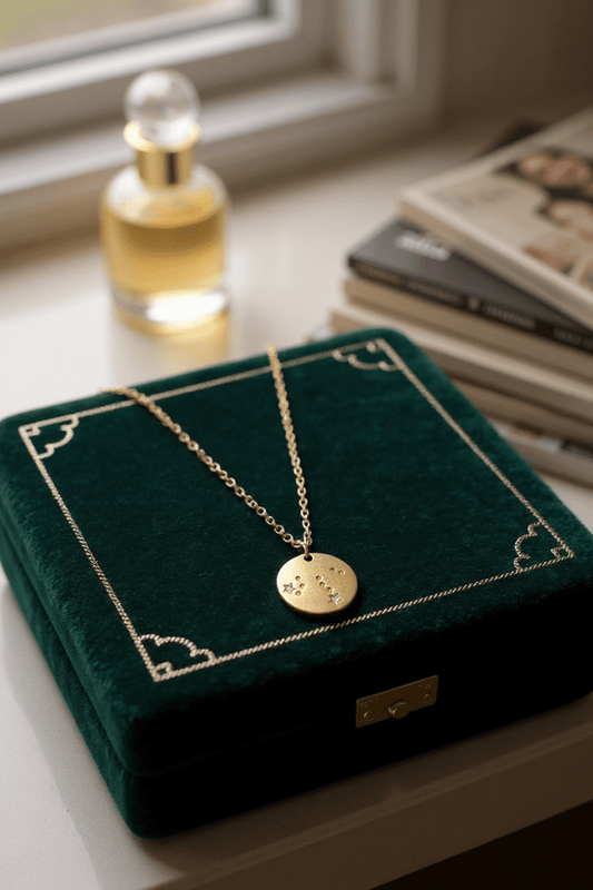 LEO Zodiac Necklace - Gold - (July 23 - Aug 22) - Nifty Decor & More