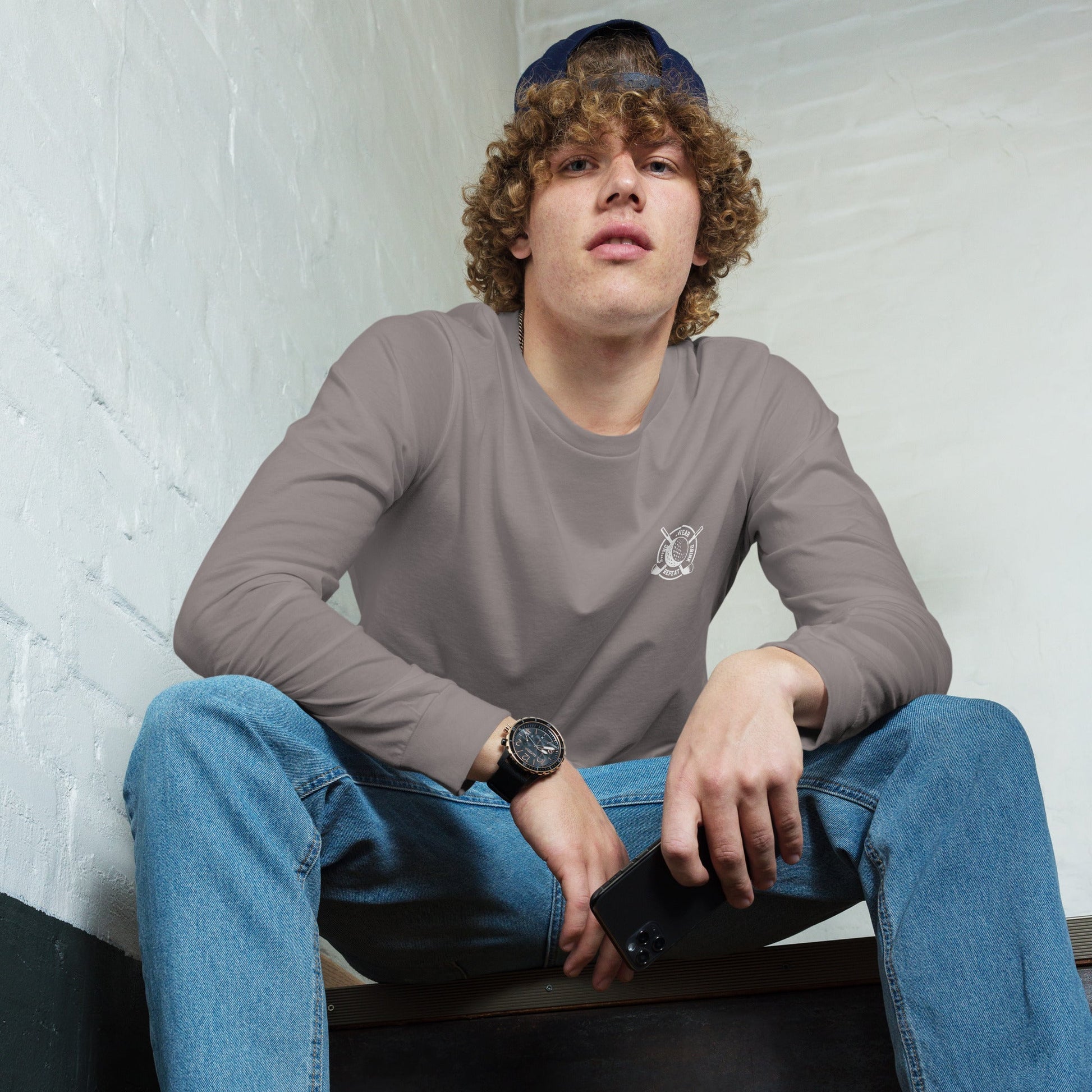 Life is Full of Important Choices - Golf Long Sleeve Tee - Nifty Decor & More