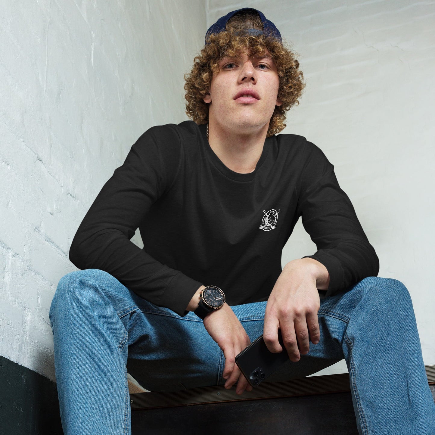 Life is Full of Important Choices - Golf Long Sleeve Tee - Nifty Decor & More