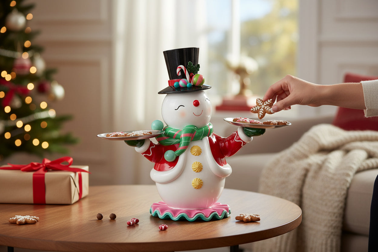 22" Merry Snowman Server