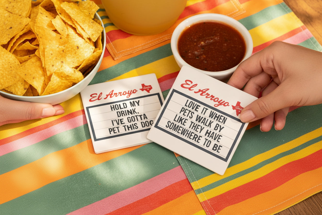 Coaster Set - Raise The Woof Coasters