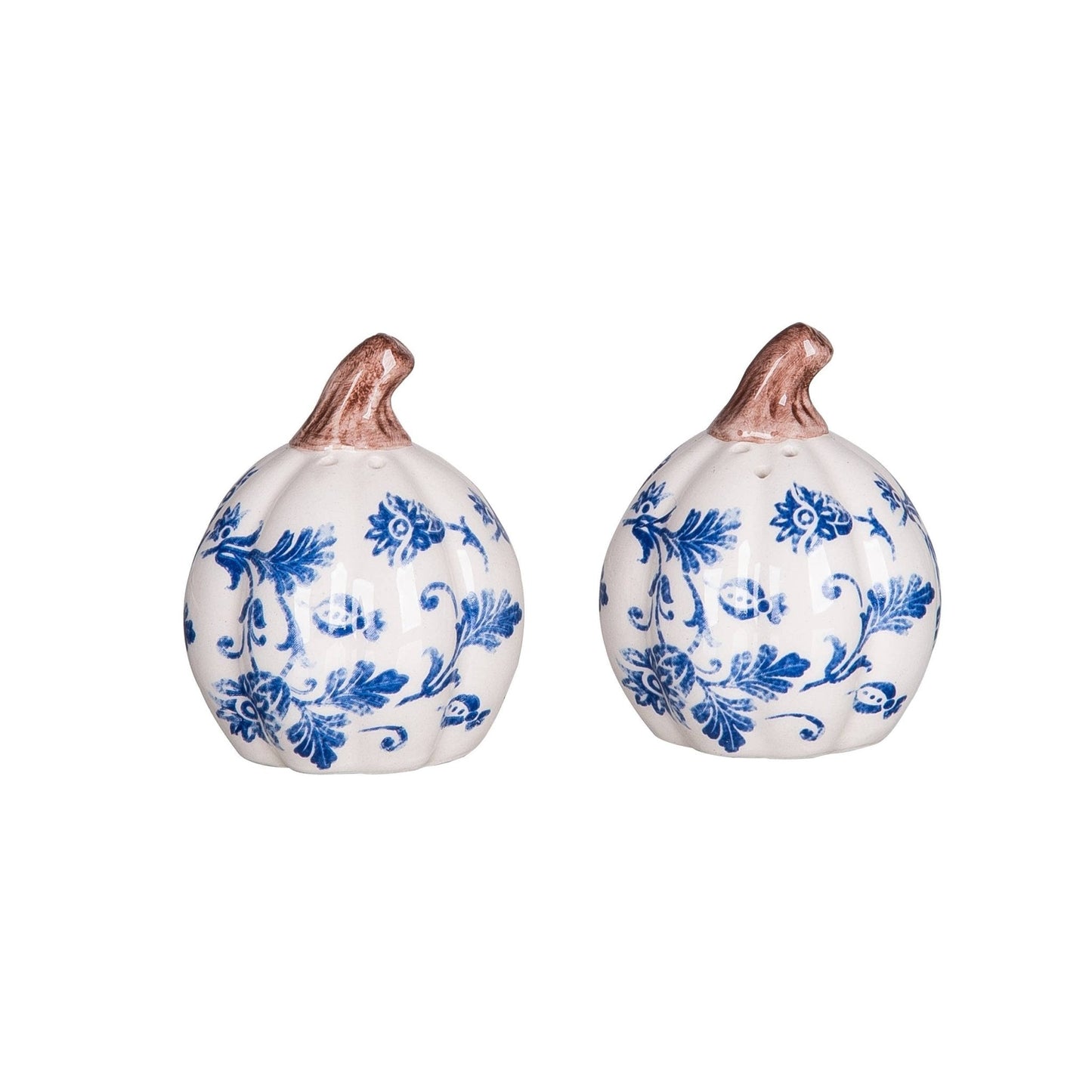 Light Blue Pumpkin Salt and Pepper Shaker Set, Charming Kitchen Decor, Perfect Cooking Companion, Unique Housewarming Gift - Nifty Decor & More