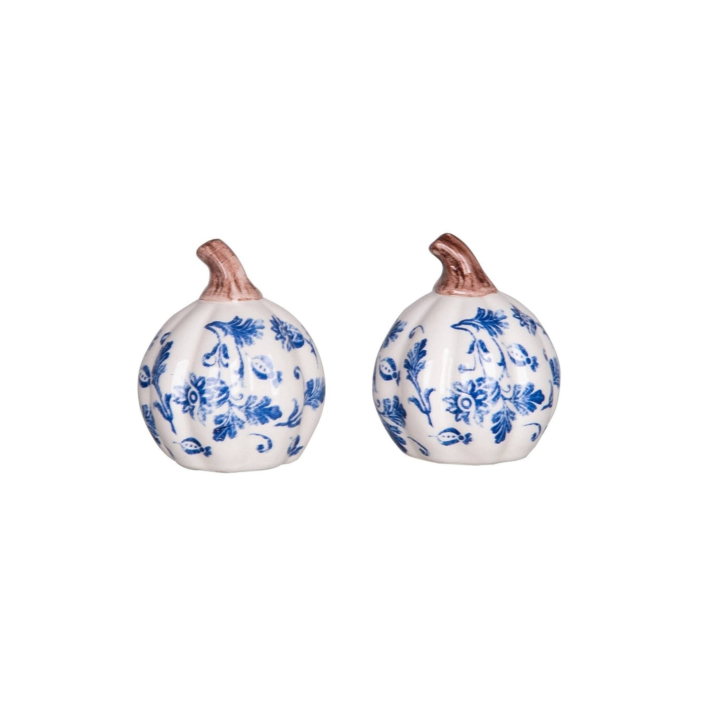 Light Blue Pumpkin Salt and Pepper Shaker Set, Charming Kitchen Decor, Perfect Cooking Companion, Unique Housewarming Gift - Nifty Decor & More