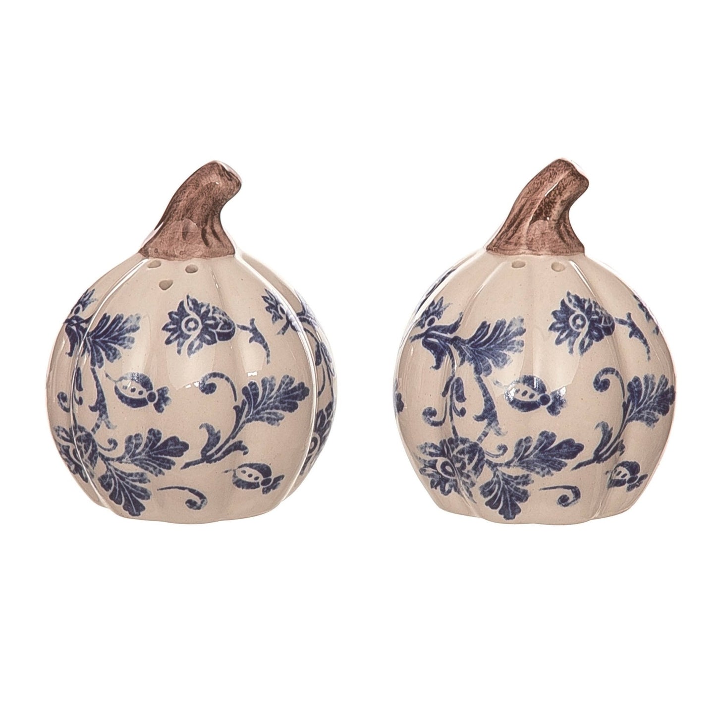 Light Blue Pumpkin Salt and Pepper Shaker Set, Charming Kitchen Decor, Perfect Cooking Companion, Unique Housewarming Gift - Nifty Decor & More