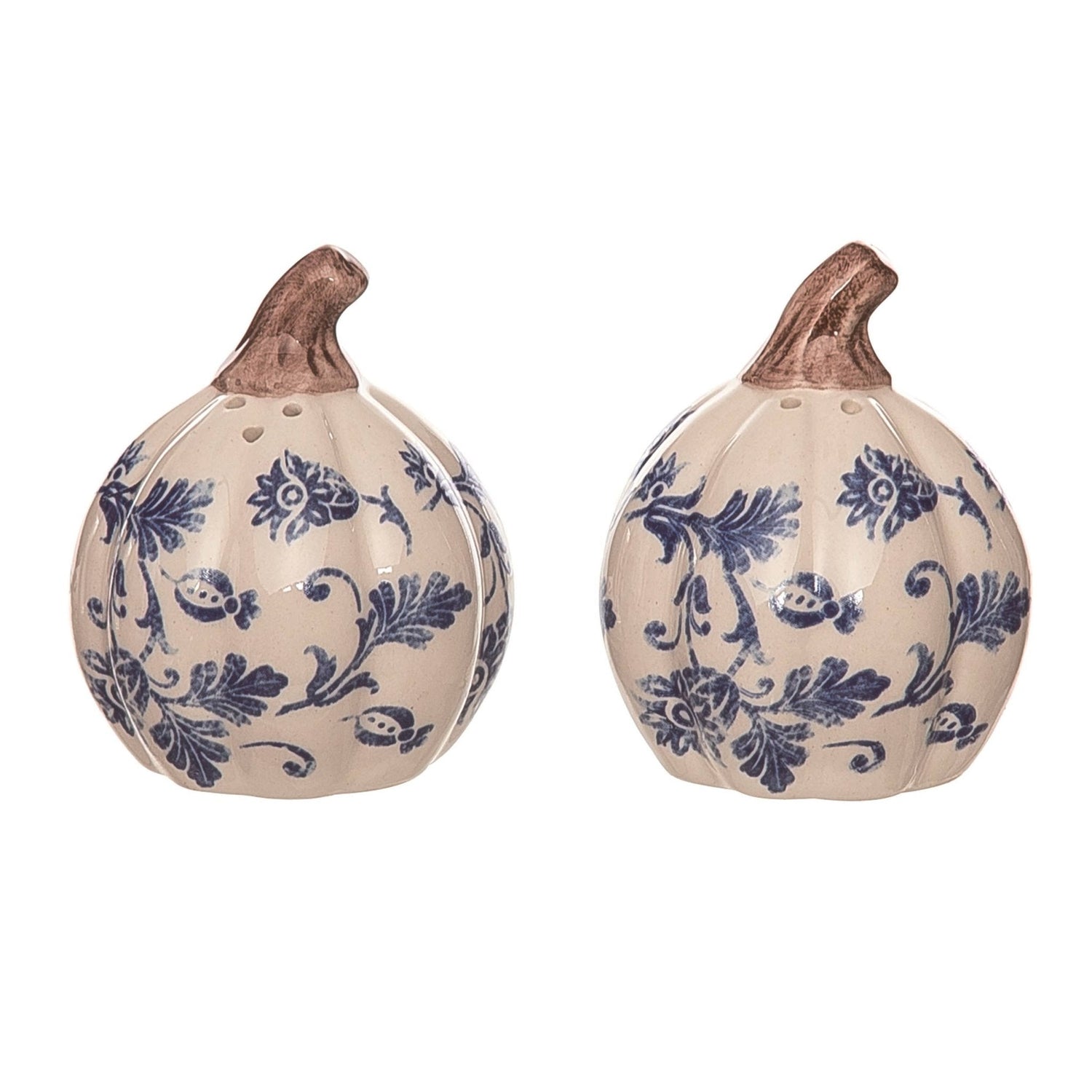 Light Blue Pumpkin Salt and Pepper Shaker Set, Charming Kitchen Decor, Perfect Cooking Companion, Unique Housewarming Gift - Nifty Decor & More