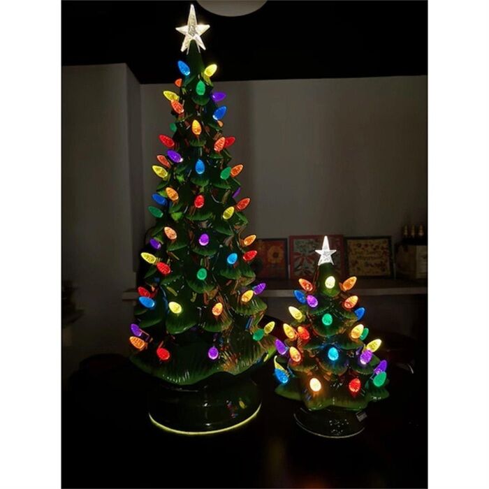 Lighted Christmas Tree, Large - Nifty Decor & More