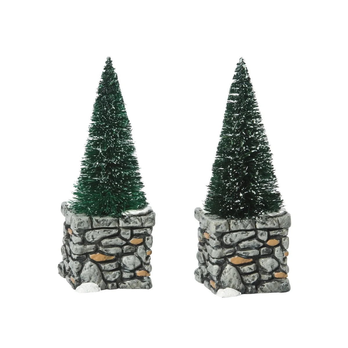 Limestone Topiaries Set/2 | Dept 56 - Nifty Decor & More
