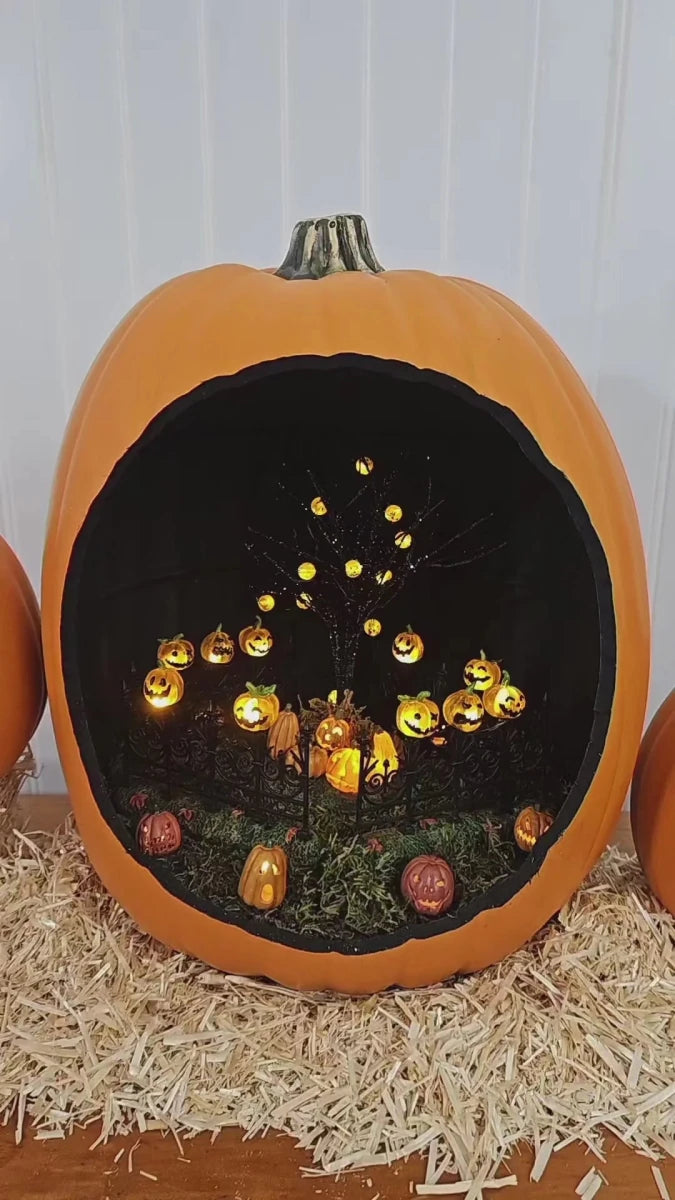 Lit Jack-O-Lanterns Set/6 | Dept 56 - Nifty Decor & More