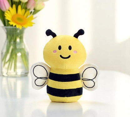 Little Bumble Bee Plush, Charming Spring Vibes, Cozy Home Decor Gift for Bee Lovers Table decor