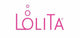 LOLITA logo in pink on a white background