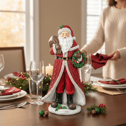 Long Coat Santa Tabletop - Nifty Decor & More